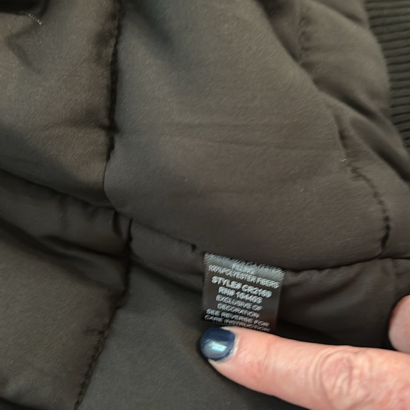 New Blu pepper Puffy Bomber Jacket - Picture 6 of 6